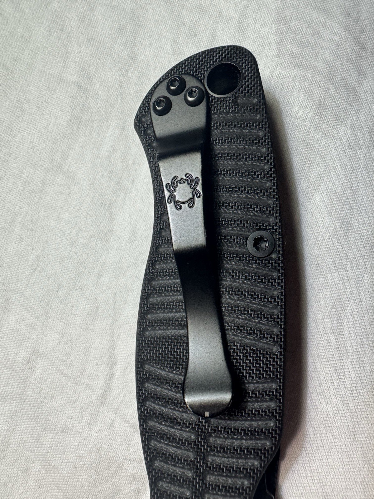 Spyderco ParaMilitary 2 Salt Black G10 MagnaCut Plain Edge Knife