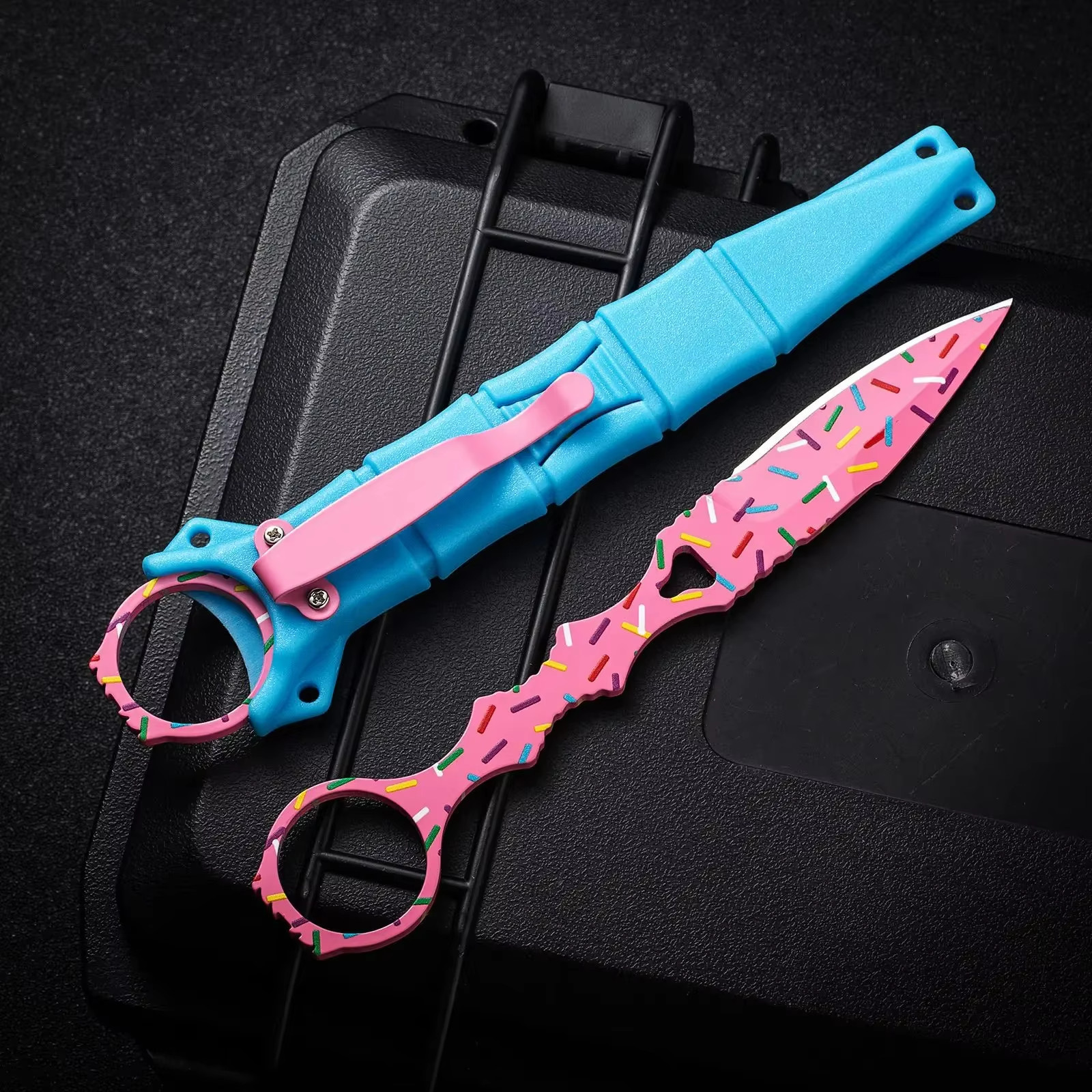2026 New BM176 Tactical Fixed Blade Butterfly Dagger Survival Hunting Claw Knife