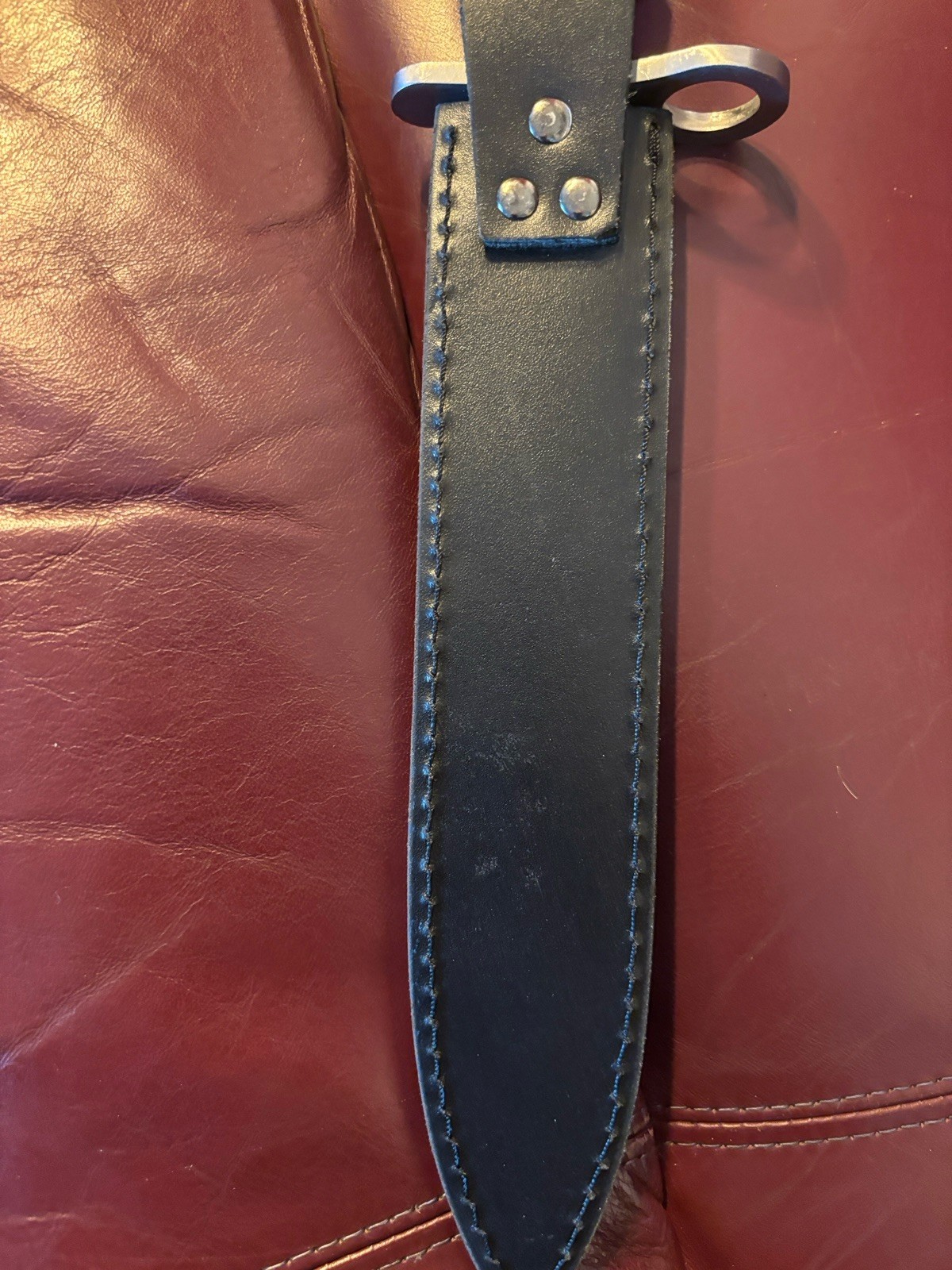 US military combat fixed blade knife Replica In Excellent Condition With Sheath