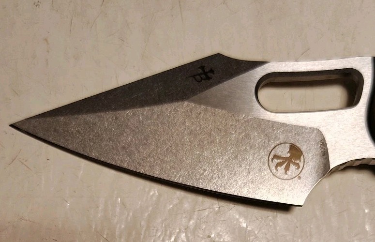 New Microtech Manual Stitch Ram-Lok 3.65″ Bohler M390MK SW Spear Pt OD Green G10