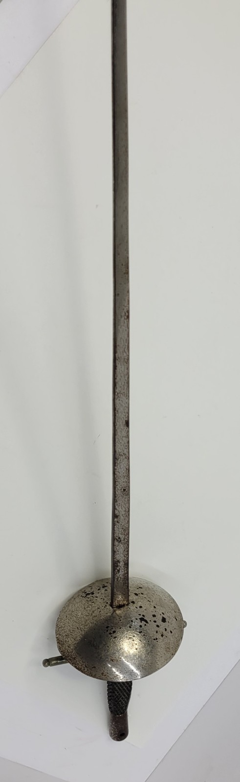 Pair Vintage 1950s Decorative Spanish Toledo 43” Fencing Sword Foil Rapier