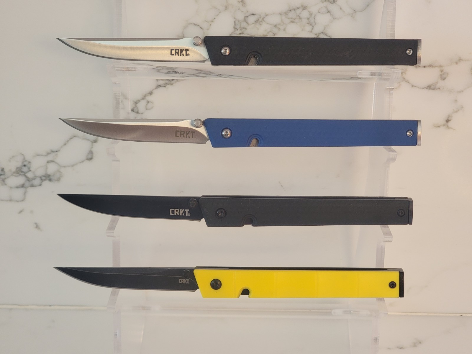 CRKT CEO EDC Folding Pocket Knife Low Profile VARIOUS COLORS 7096 New in Box