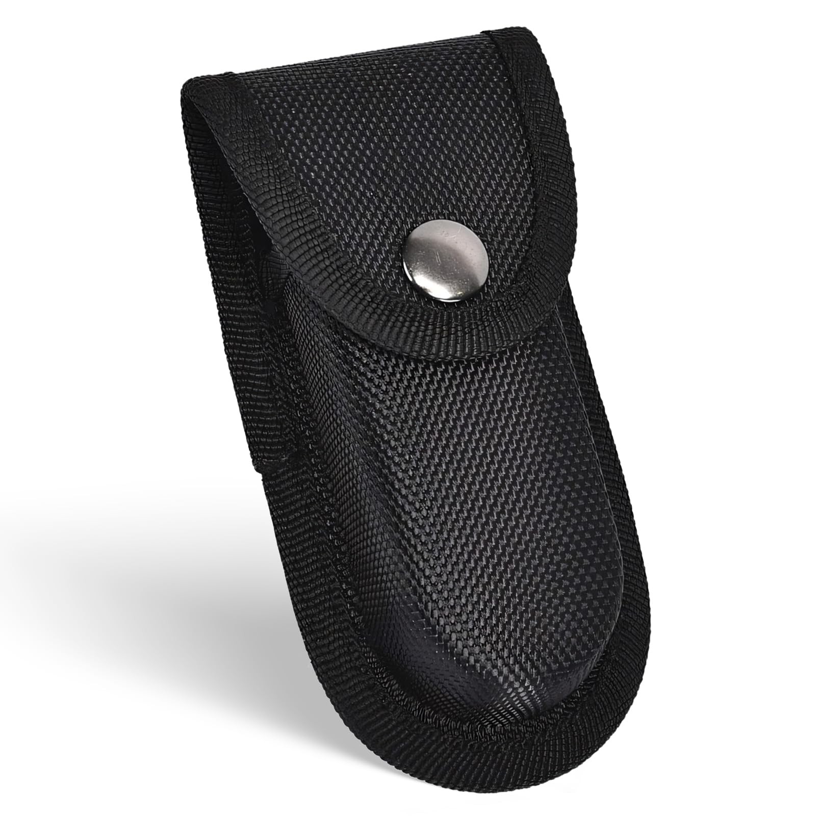 Nylon Pocket Knife Sheath, 5″-5.5″ Portable Knife Holder for Belt, Horizontal/Ve
