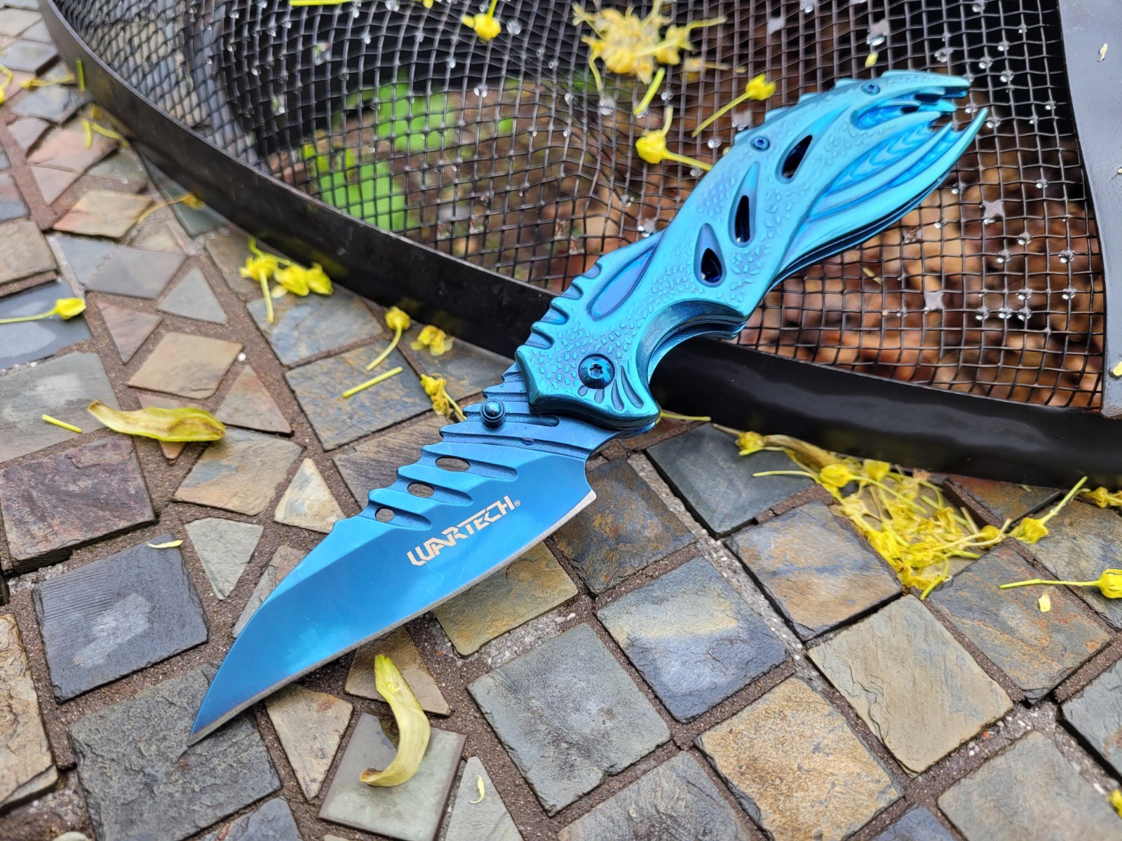 Unique Jose Negron Design Pocket Knife HawkBill Blade Manual Folder EDC 5.8oz.