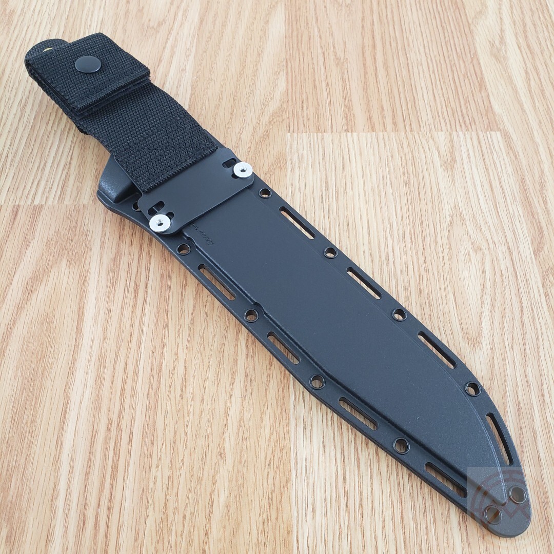 Cold Steel Trail Master Fixed Knife 9.5″ 52100 Steel Blade Black Kray-Ex Handle