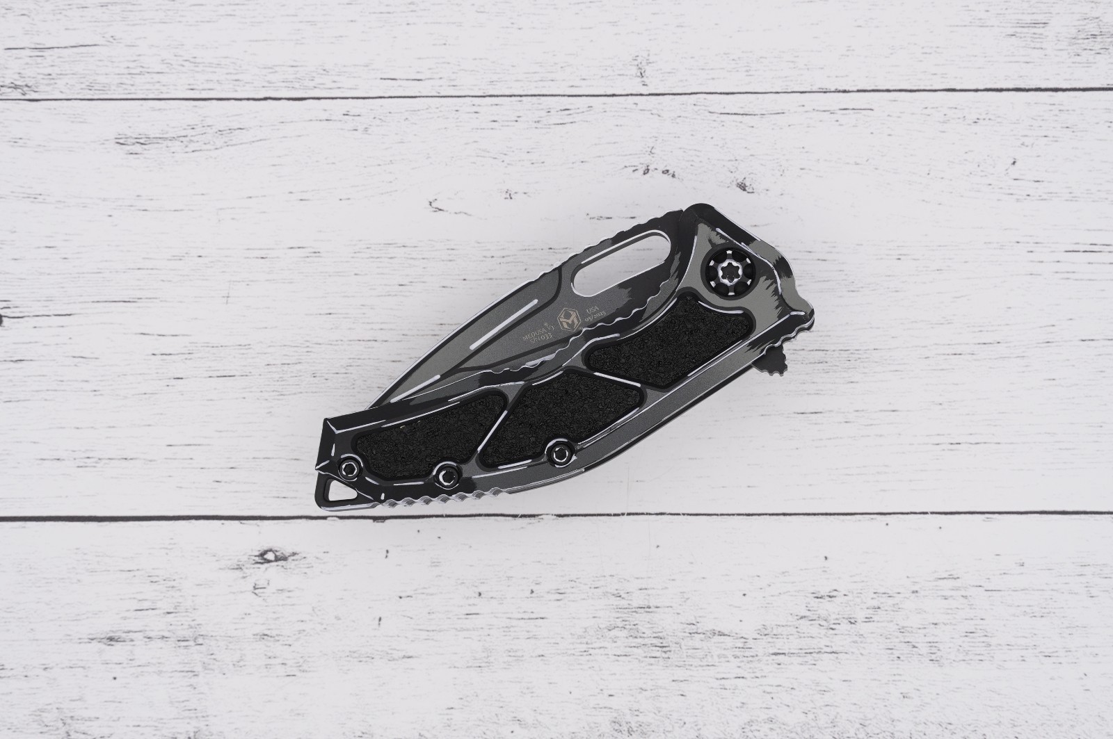 Heretic Knives Medusa Manual Tanto Gray Shading – MagnaCut