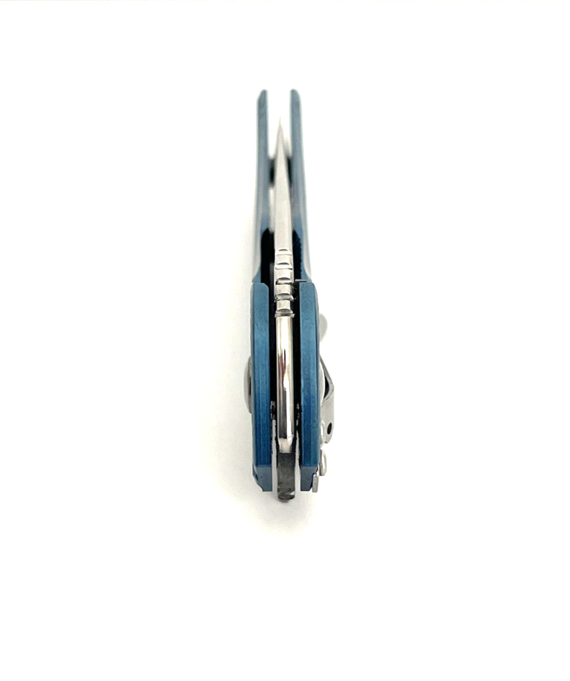 CRKT K405BXP Ripple Folding Knife First Production Acuto Steel Blue Aluminum