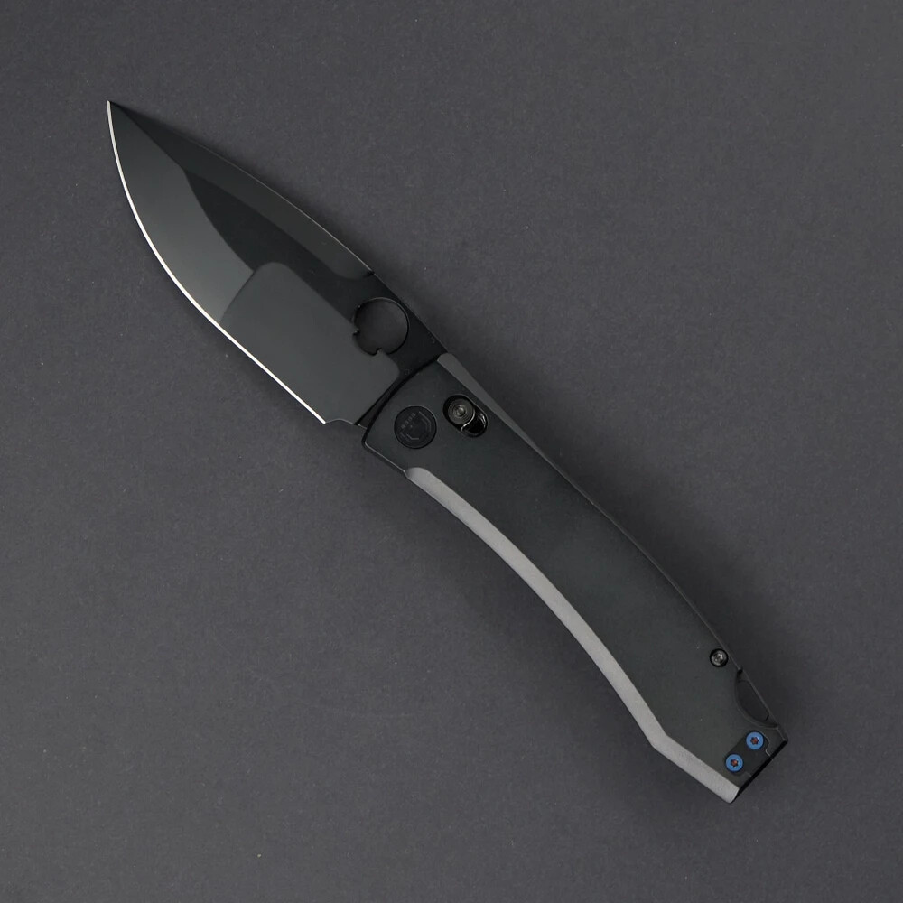 Daggerr Knives Nightmare Folding Knife 3.88 Magnacut Steel Blade Titanium Handle