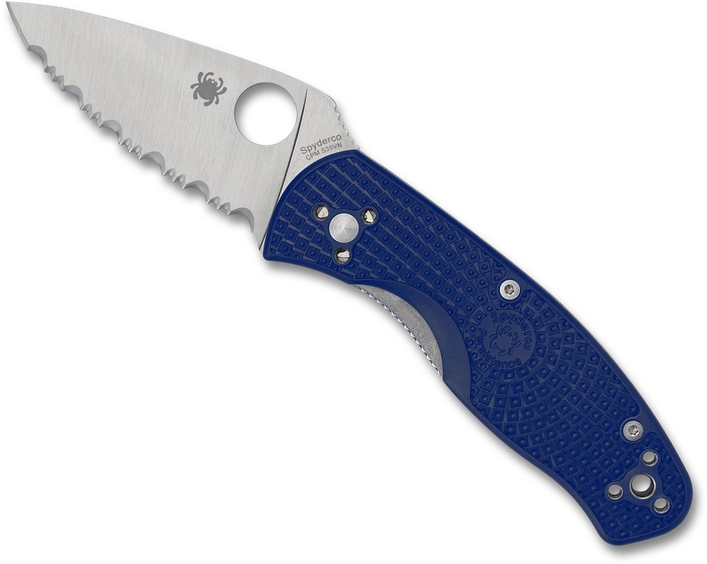 Spyderco Persistence Lightweight Knife (SpyderEdge, Blue)