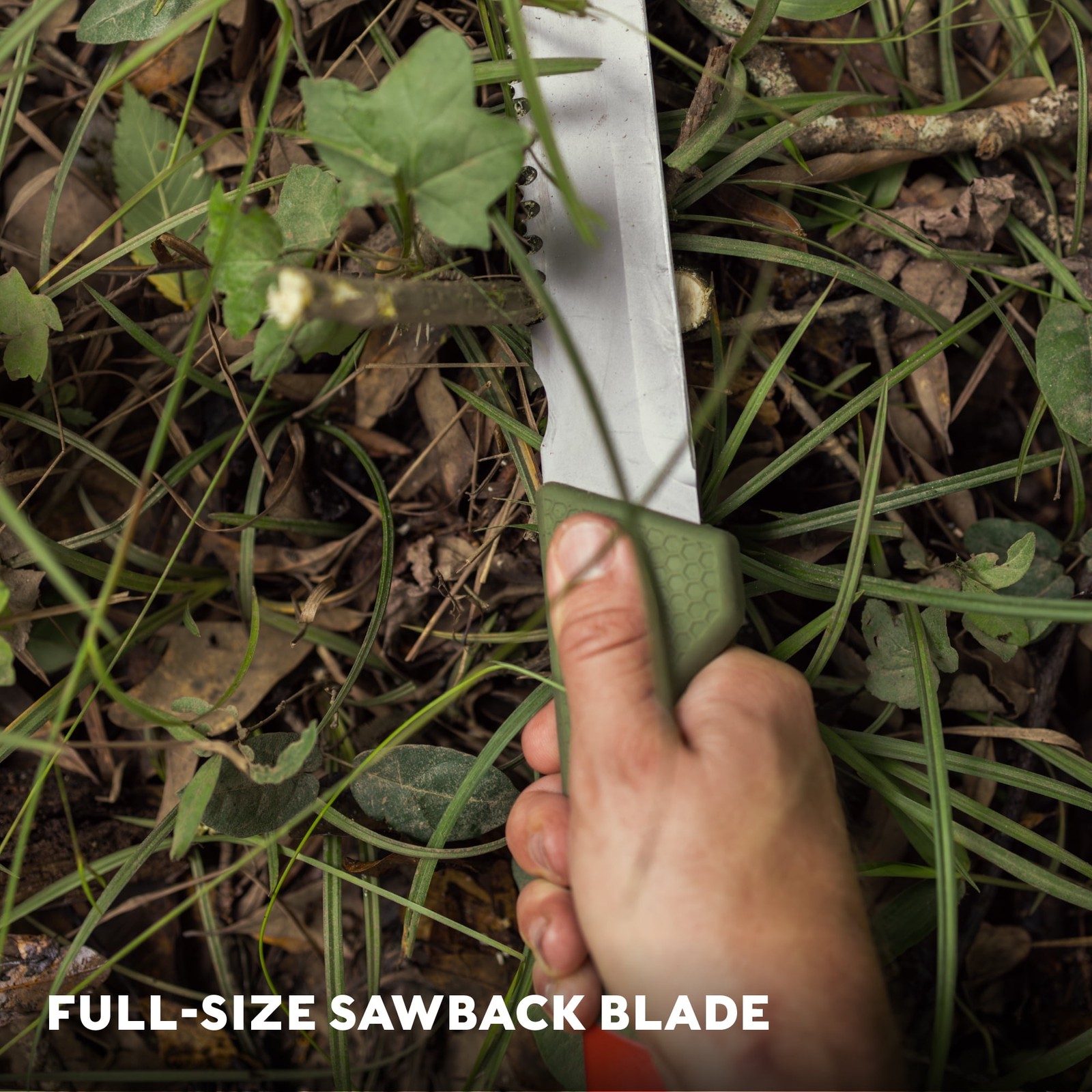 Swiss Tech 18-inch Sawtooth Machete, Titanium-Coated Stainless Steel Blade
