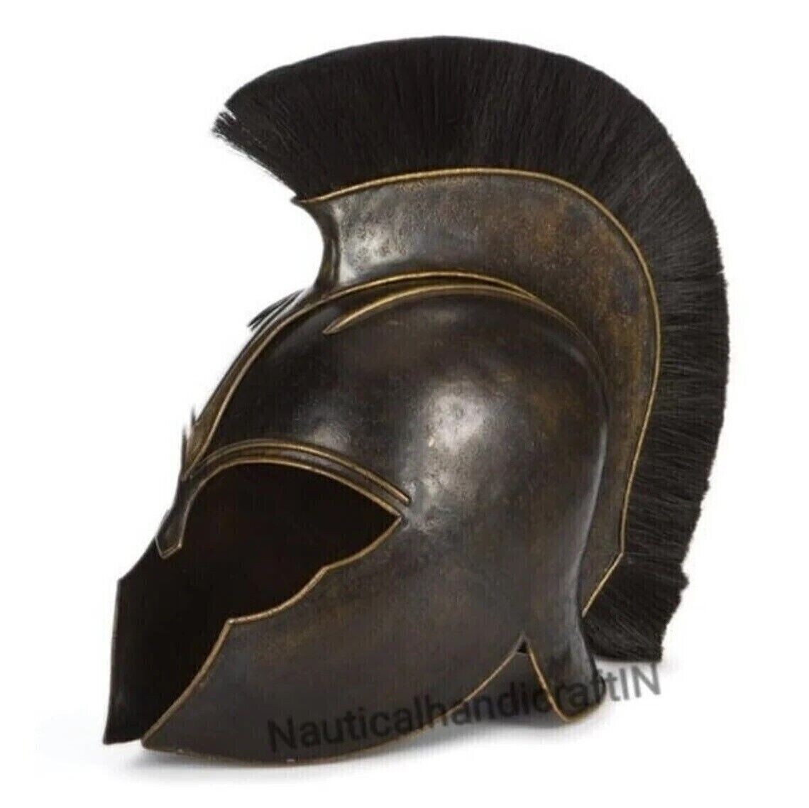 Brad Pitt Troy Helmet Greek Achilles Trojan Helmet Movie Trojan