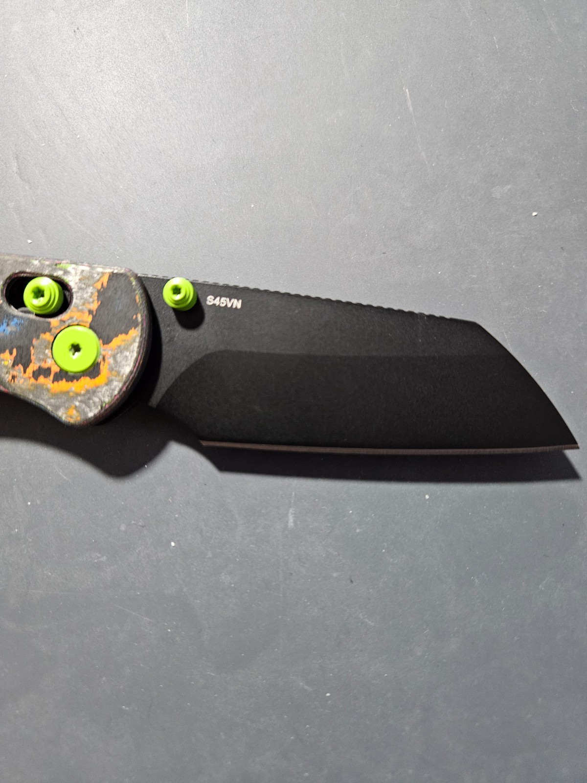 Kizer Drop Bear Blade City Exclusive S45VN Blade 80s Camo Carbon Handle 200 made