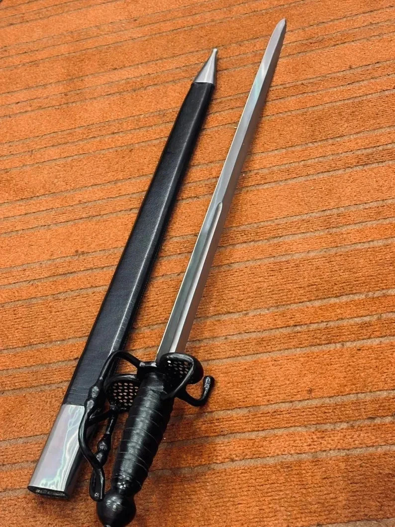 Custom Handmade The Baneful Walloon sword Best Gift for Him.