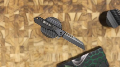 Heretic Knives Jinn Manual Dlc With Black Tactical Chassis