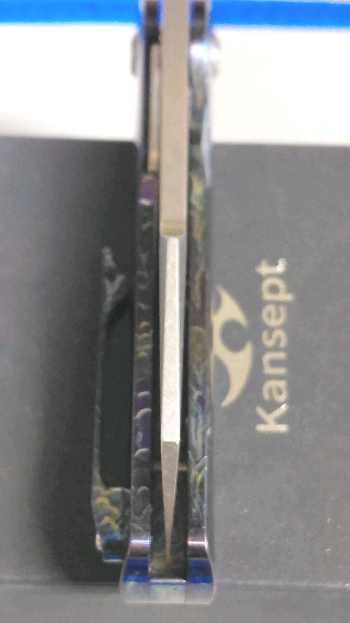 Kansept Orlok Nested Folding Knife 3″ CPM S35VN Steel Blade Titanium Handle