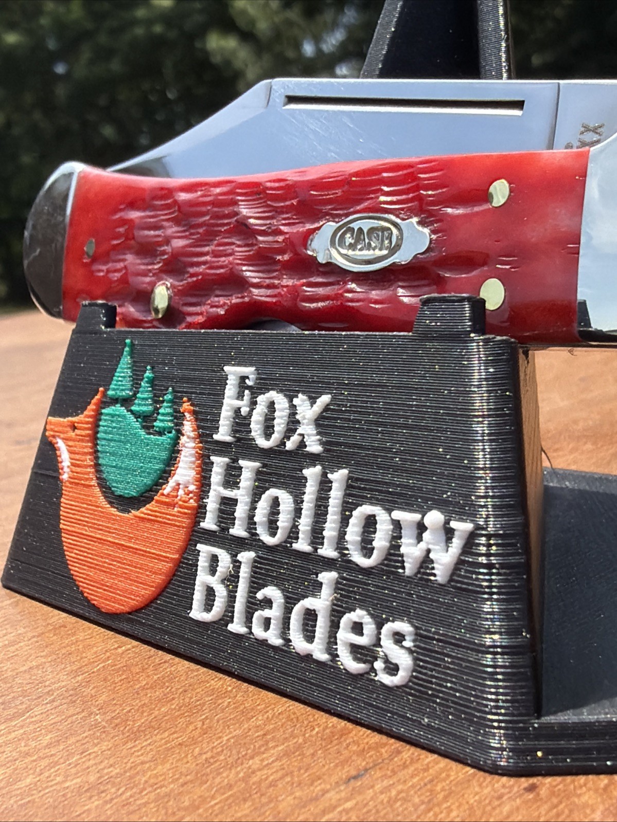 Case XX 2026 Dark Red Peach Seed Jig Bone 61549L CS Copperlock Knife