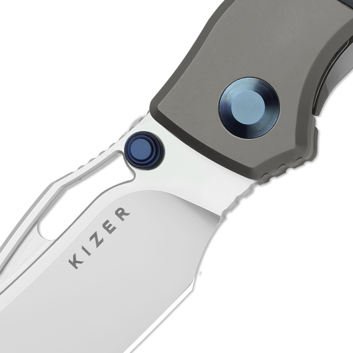 Kizer Shrike EDC Folding Pocket Knife S45VN Blade Titanium & Richlite Handle