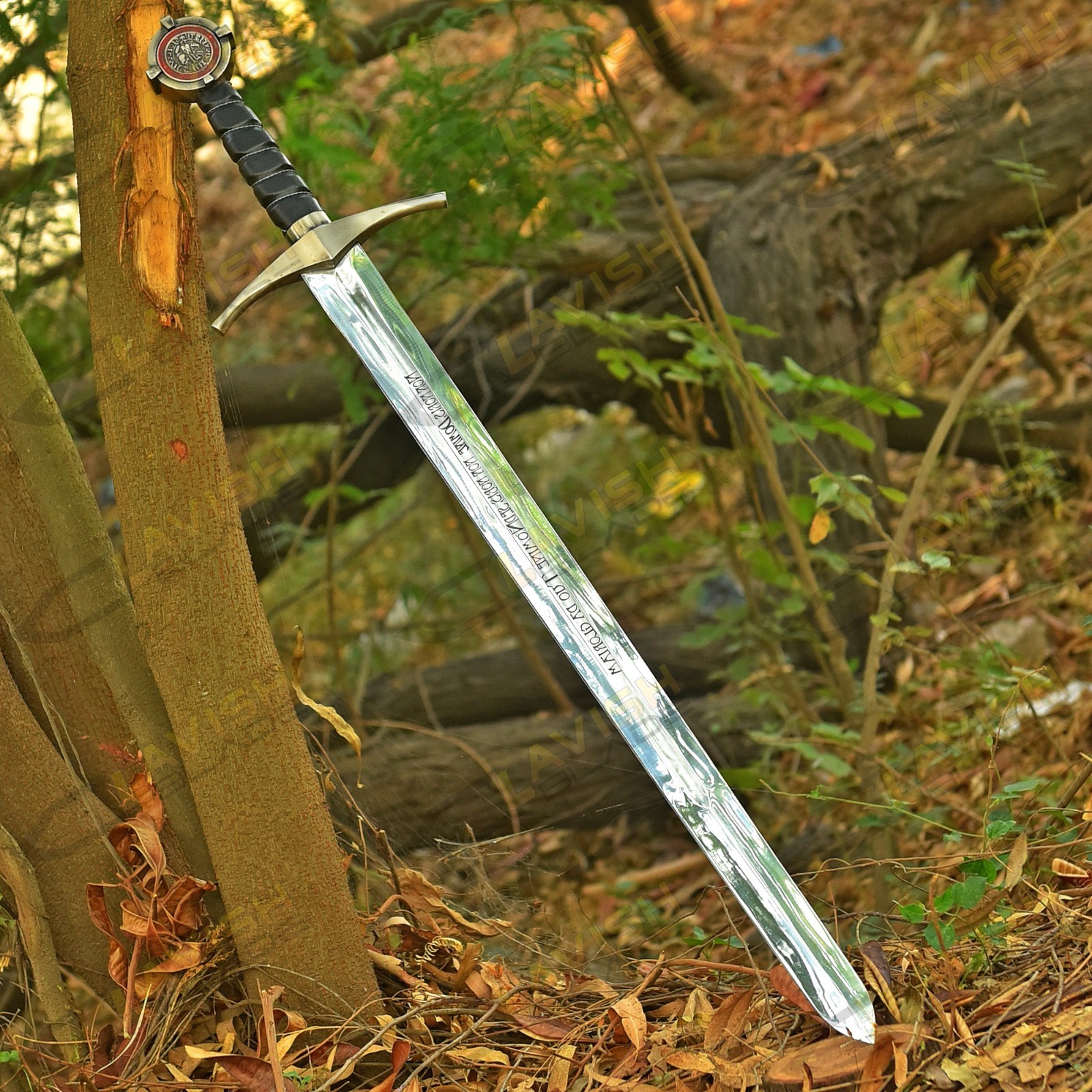 Knights Templar Accolade Sword Medieval Crusader Replica War Sword