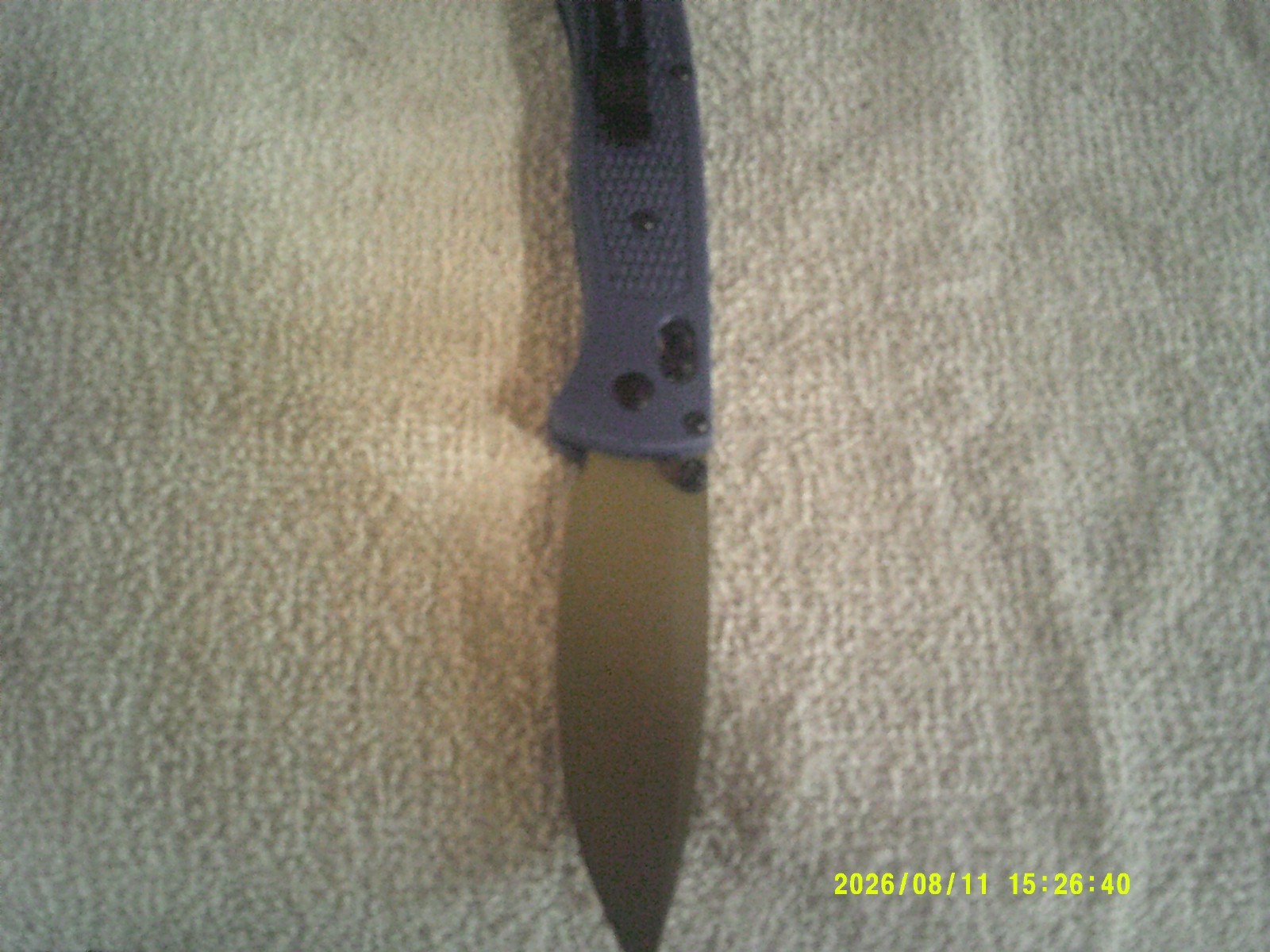 Benchmade Bugout 535 Blue Class Handle CPM-S30V AXIS Lock Folding Knife