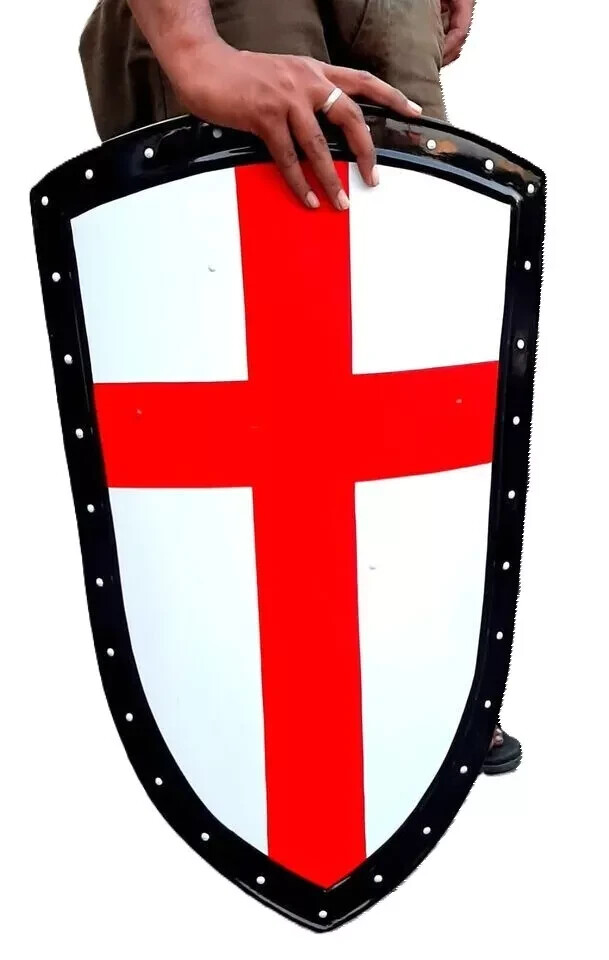 Medieval Knight Cross Battle Armor shield Templar COSPLAY COSTUME REPLICA shield