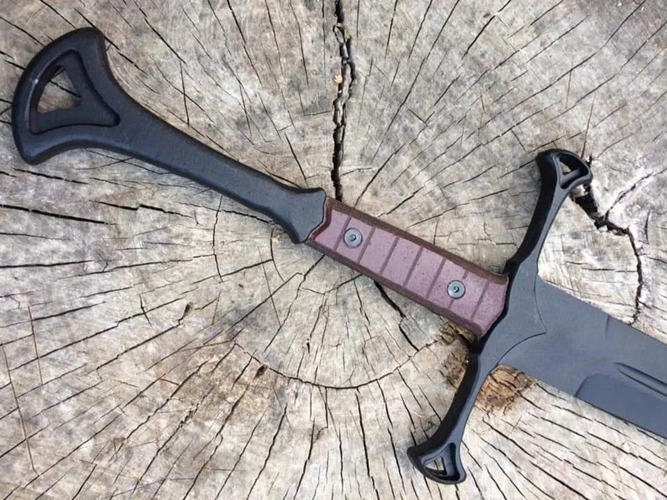 Hand Forged G-10 Micarta Handle Sword Sharp Battle Ready Medieval with Sheath