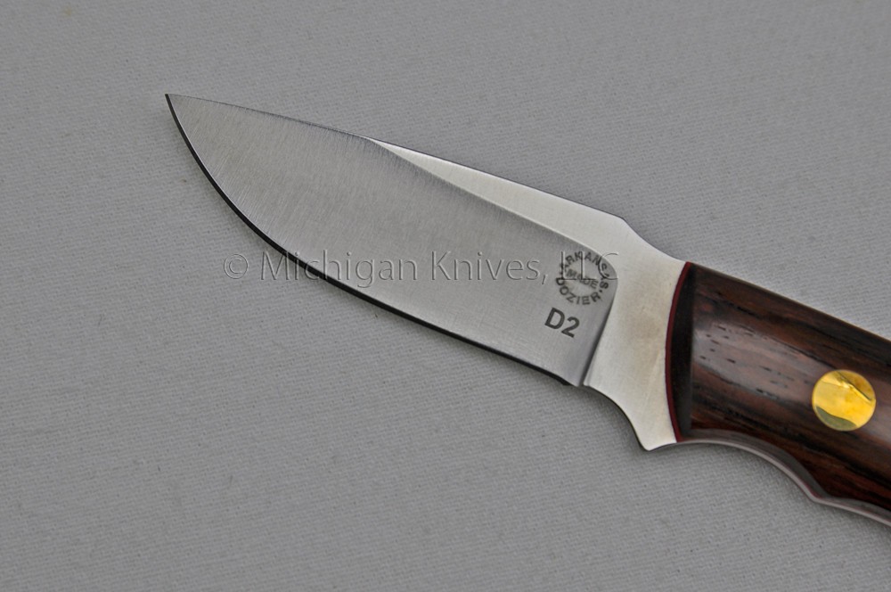 Bob Dozier / Dan Crotts Custom Knife – Ironwood & D2