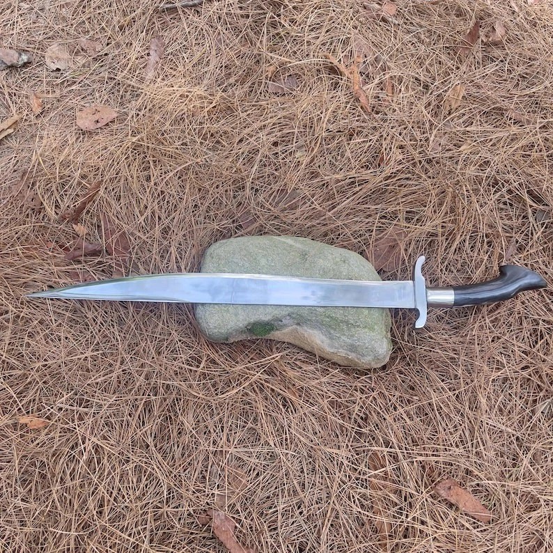 Custom Handmade Carbon Steel Blade Survival Viking Sword | Hunting Sword Camping