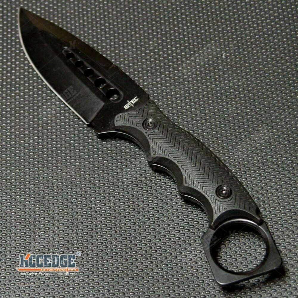 9″ Full Tang Tactical Knife Kydex Style Sheath Hunting Knife Survival Knife