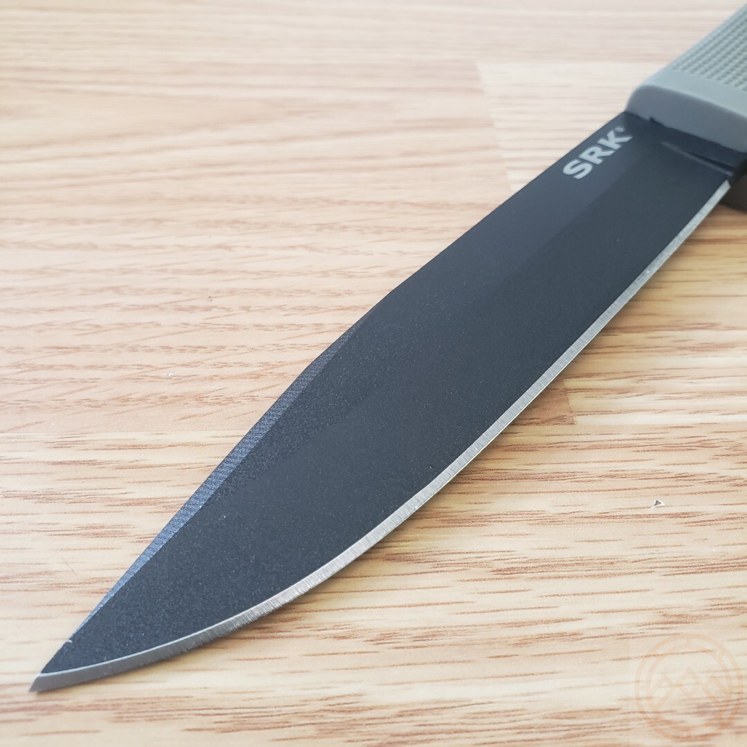 Cold Steel SRK Fixed Knife 6″ SK-5 Carbon Steel Blade Dark Earth Kray-Ex Handle
