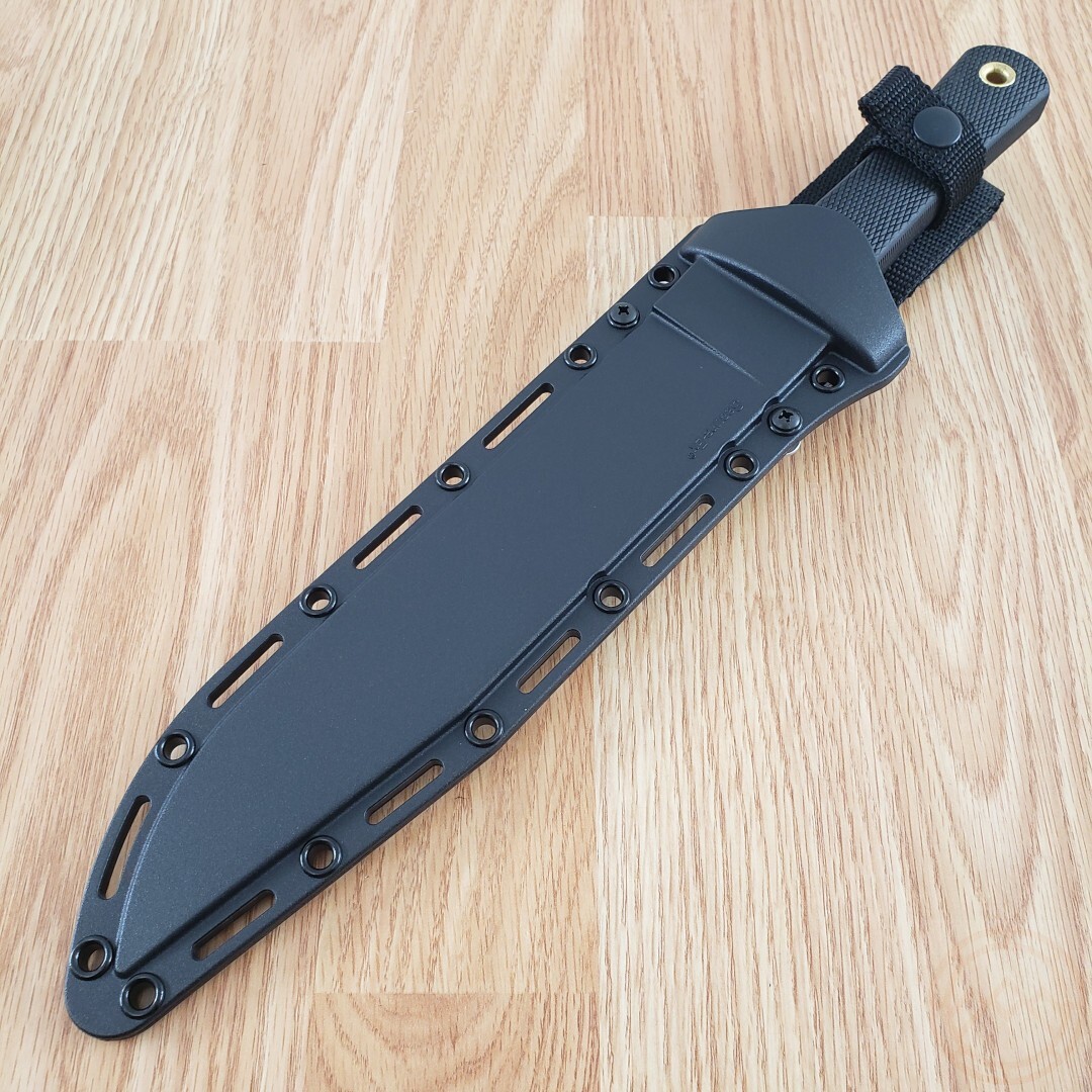 Cold Steel Trail Master Fixed Knife 9.5″ 52100 Steel Blade Black Kray-Ex Handle