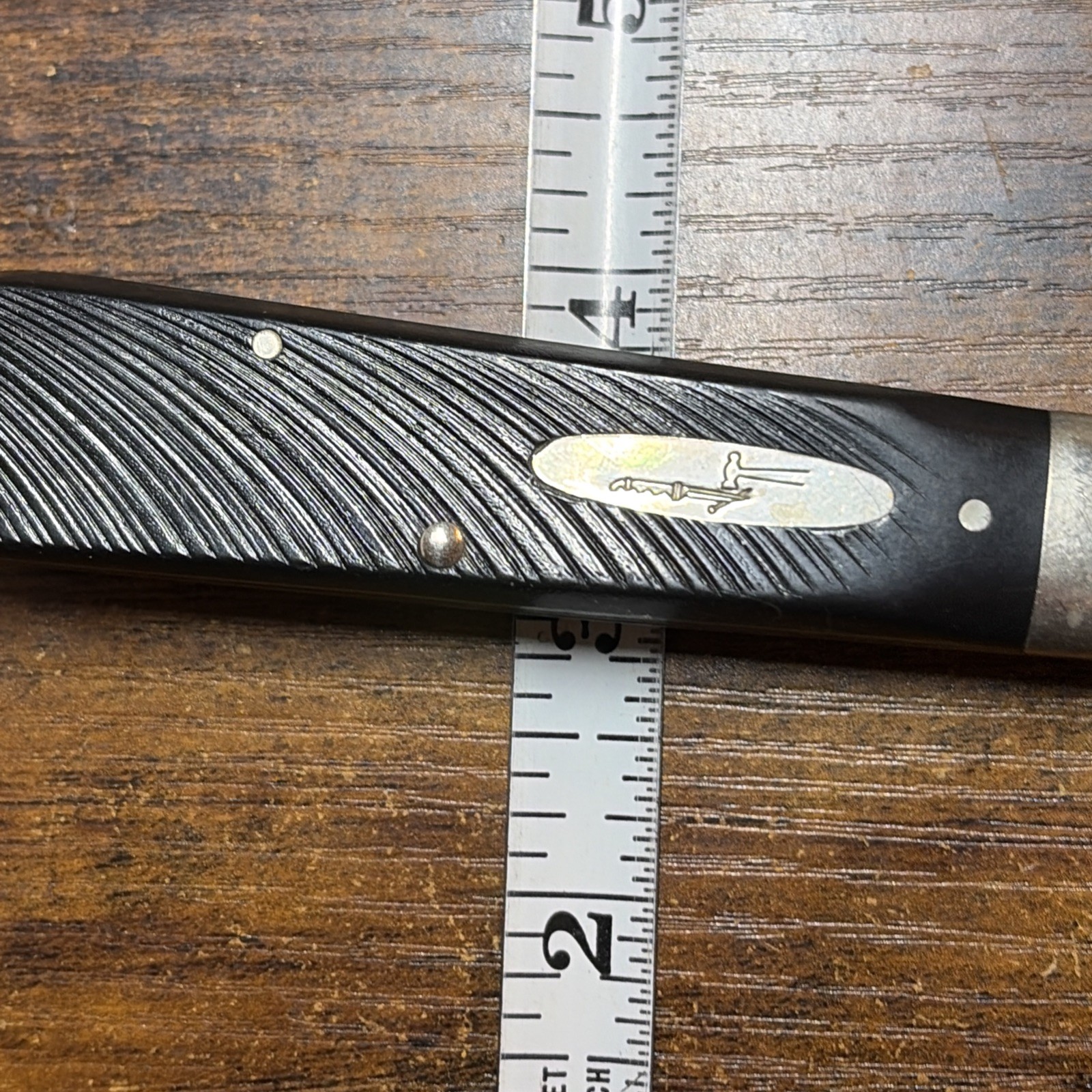 Buck Granddaddy Brown Barehead Barlow USA -etched Blade -331-1 Of 900