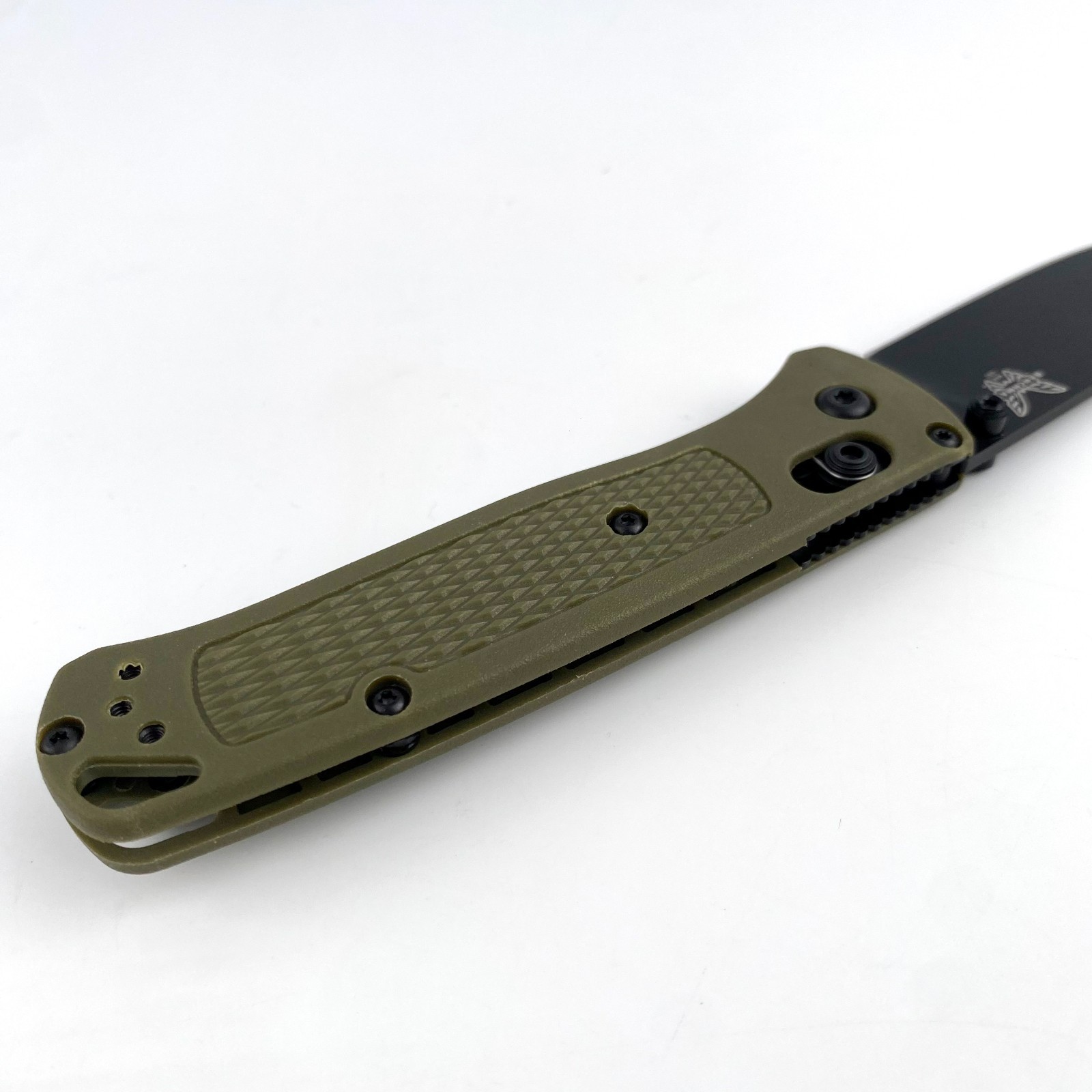 Benchmade 535 Bugout Knife Green CF-Elite Handle CPM-S30V Blade Folding Knife