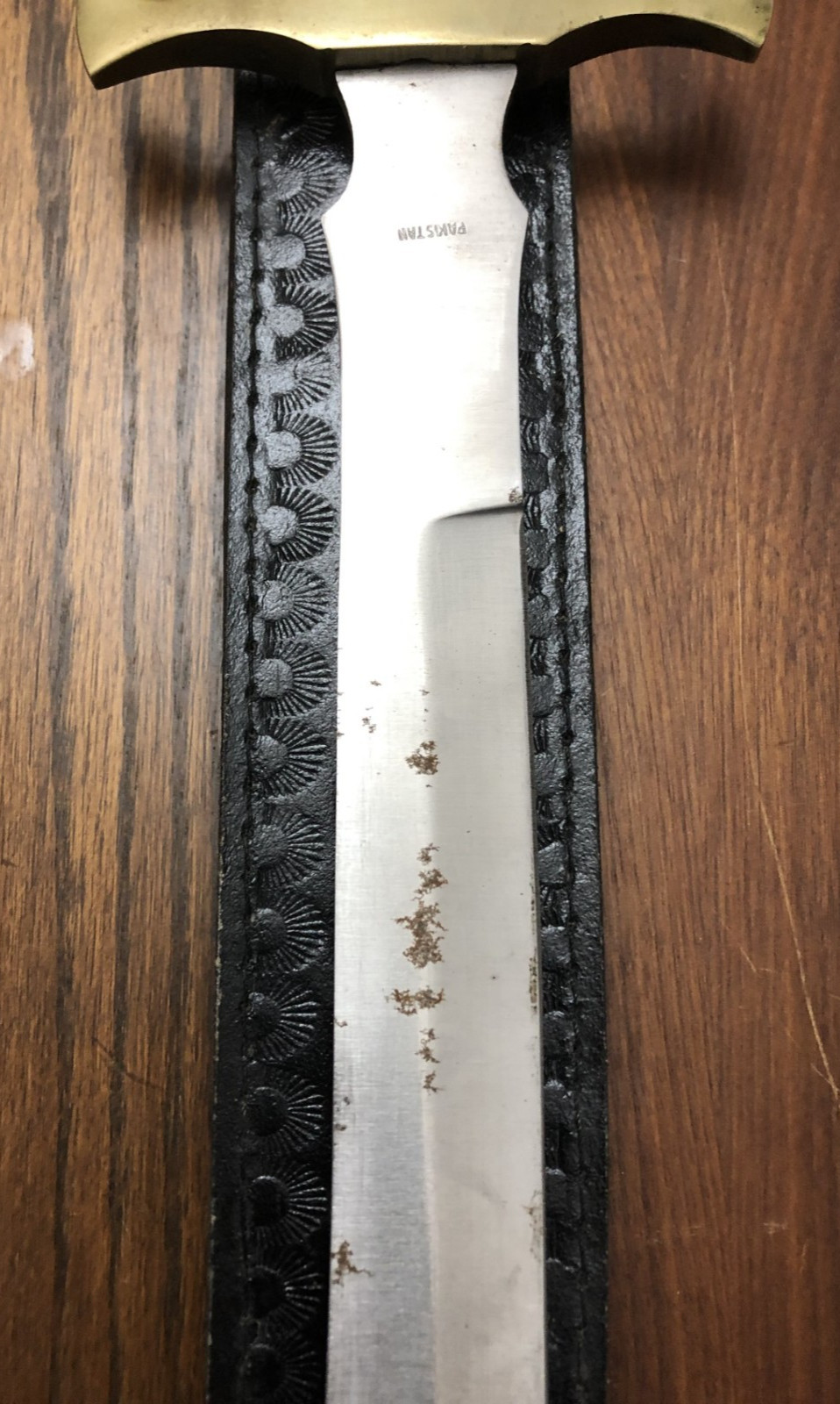 18 Inch Dagger With Leather Sheath