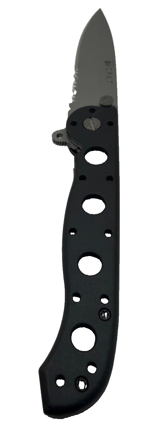 CRKT M16-13Z Carson Design Zytel Folding Knife AUS-8 Combo Edge NOS 3.5” Blade