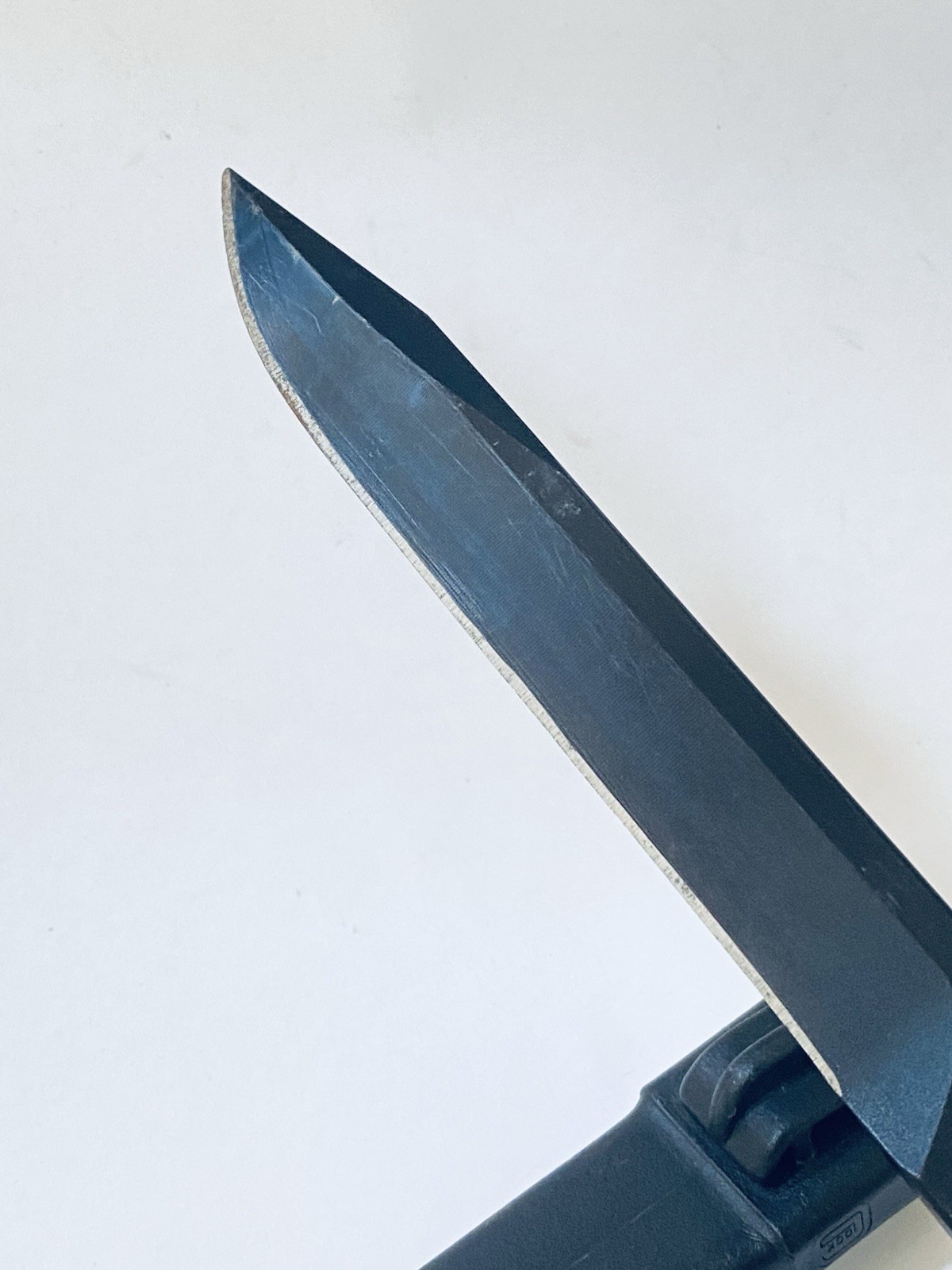 Glock 78 Knife Field Black FM 78 Model 12161 FM78 Snap In Hard Sheath Bayonet