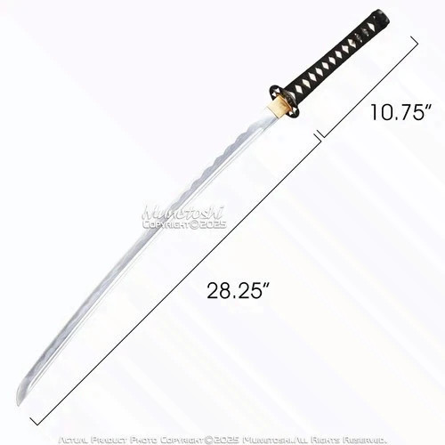 Aluminum Iaito Dull Edge Unsharpened Blade Practice Training Katana Sword I-229