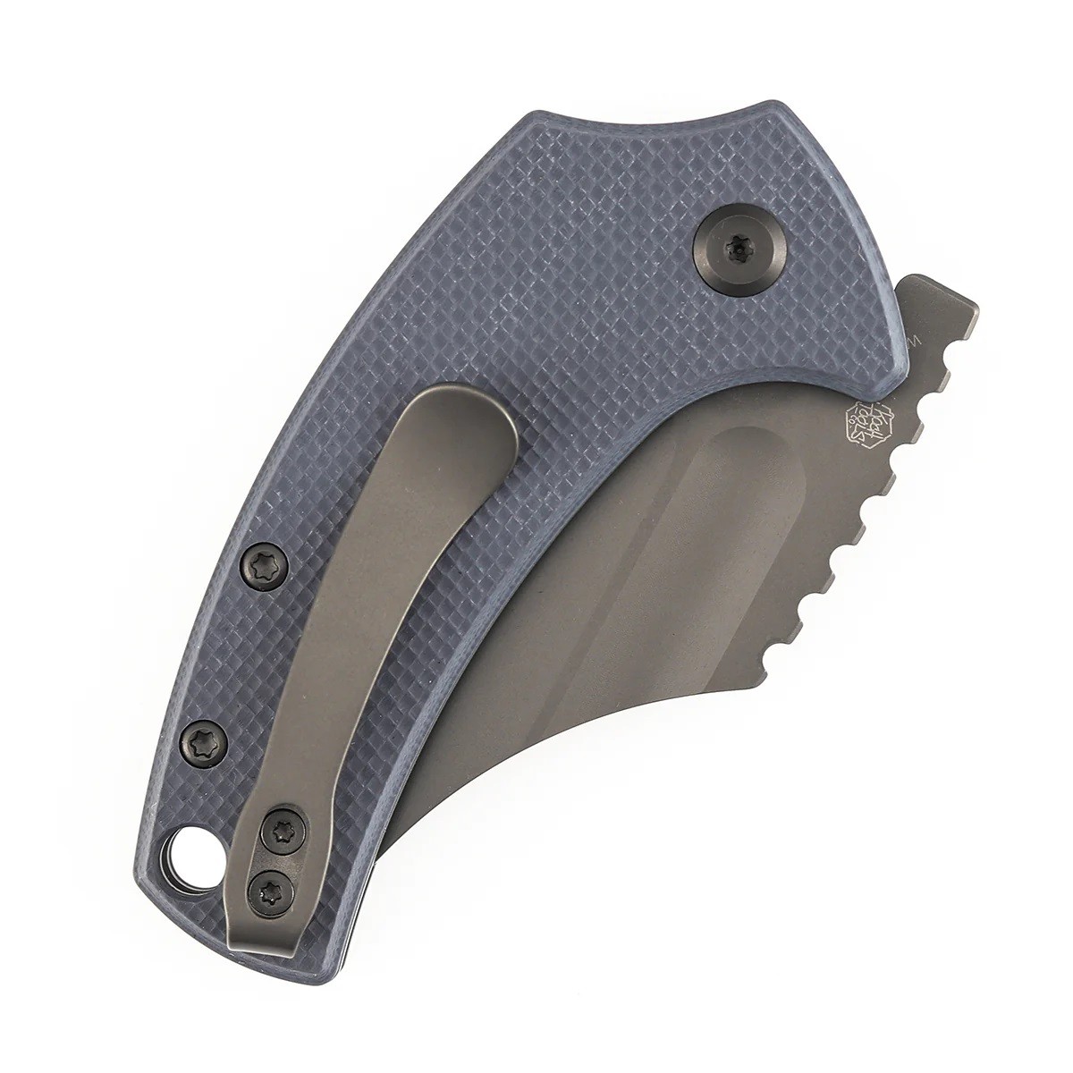 Kansept Wasp Folding Knife Light Gray G10 Handle 154CM Plain Edge T2144F1