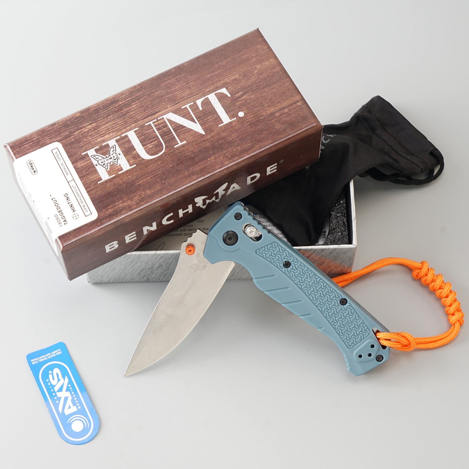 Benchmade 18060 Adira MagnaCut Folding Knife Nylon Fiber Handle Outdoor EDC