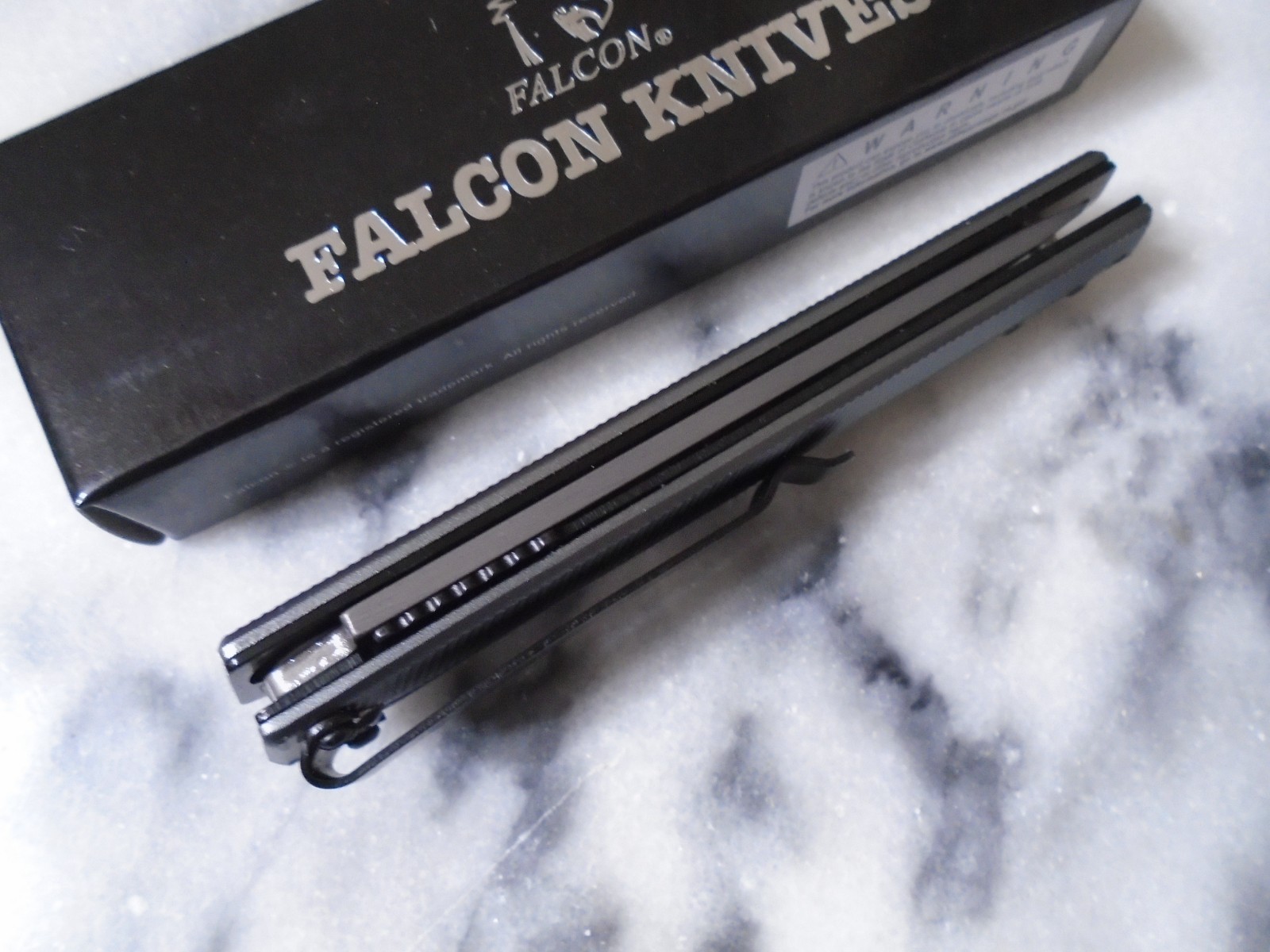 Falcon Assisted Open Tanto Pocket Knife Gray 440 Folder KS1315GY 8.20″ OA New