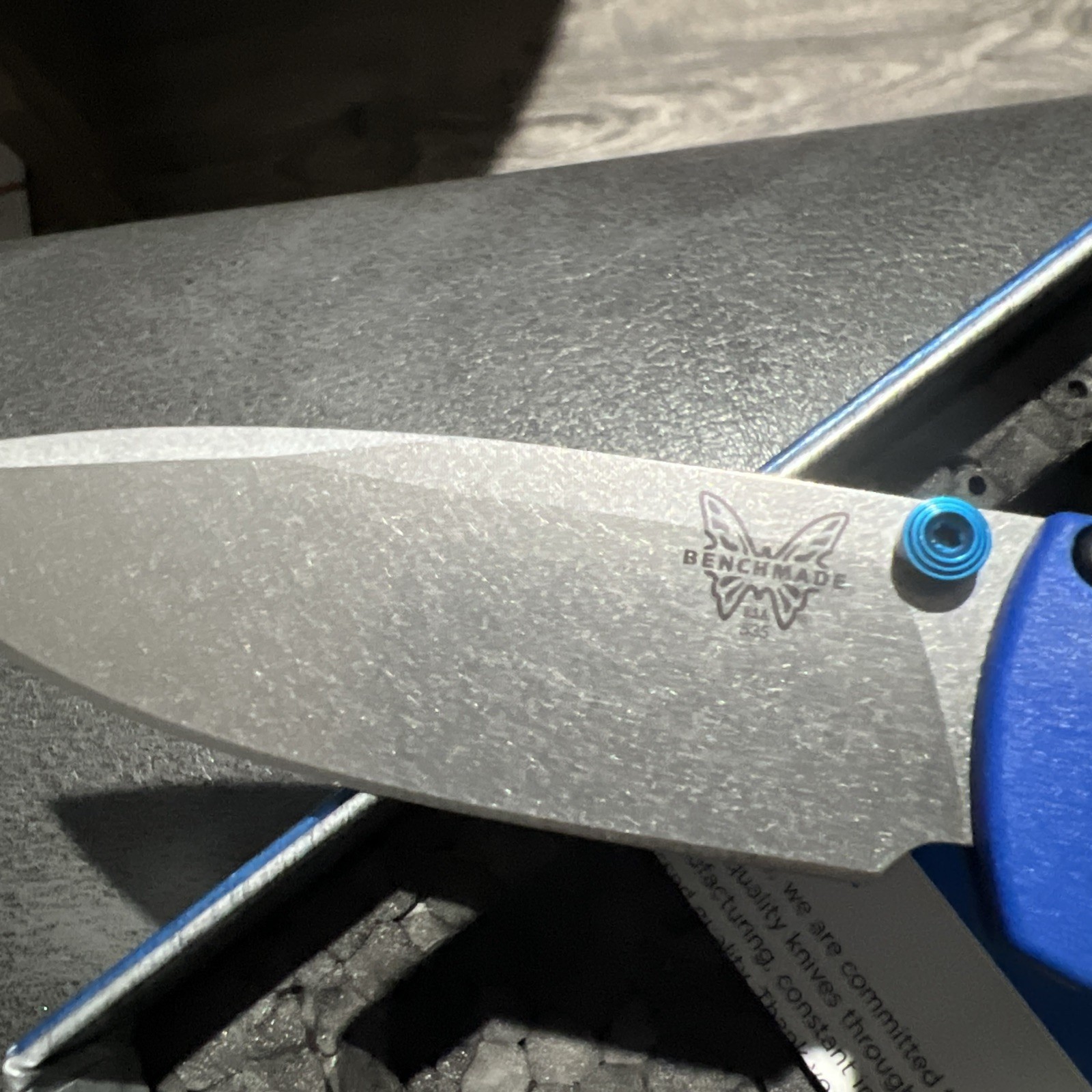 🔥 Benchmade Bugout 535 Folding Knife CPM-S30V Blue New . MANY FREE EXTRAS