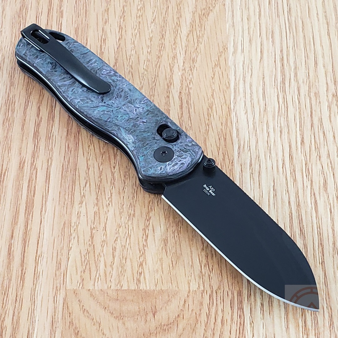 Kizer Cutlery Drop Bear Folding Knife 3″ S35VN Steel Blade Carbon Fiber Handle