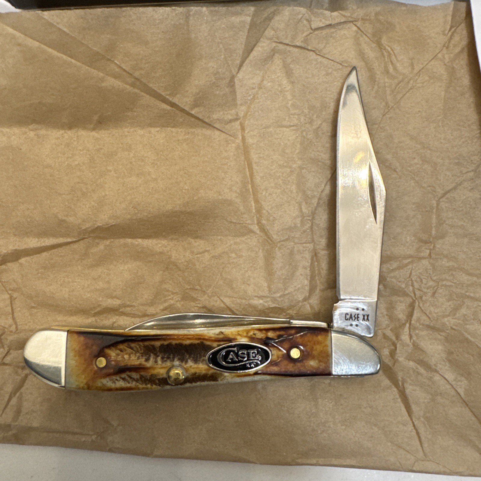 Case 6.5 Bonestag Peanut 6.5220 Stainless Steel USA