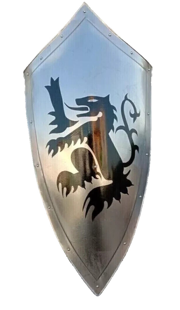 Medieval Templar Knight Dragon Battle Cosplay Reproduction armor shield 26″