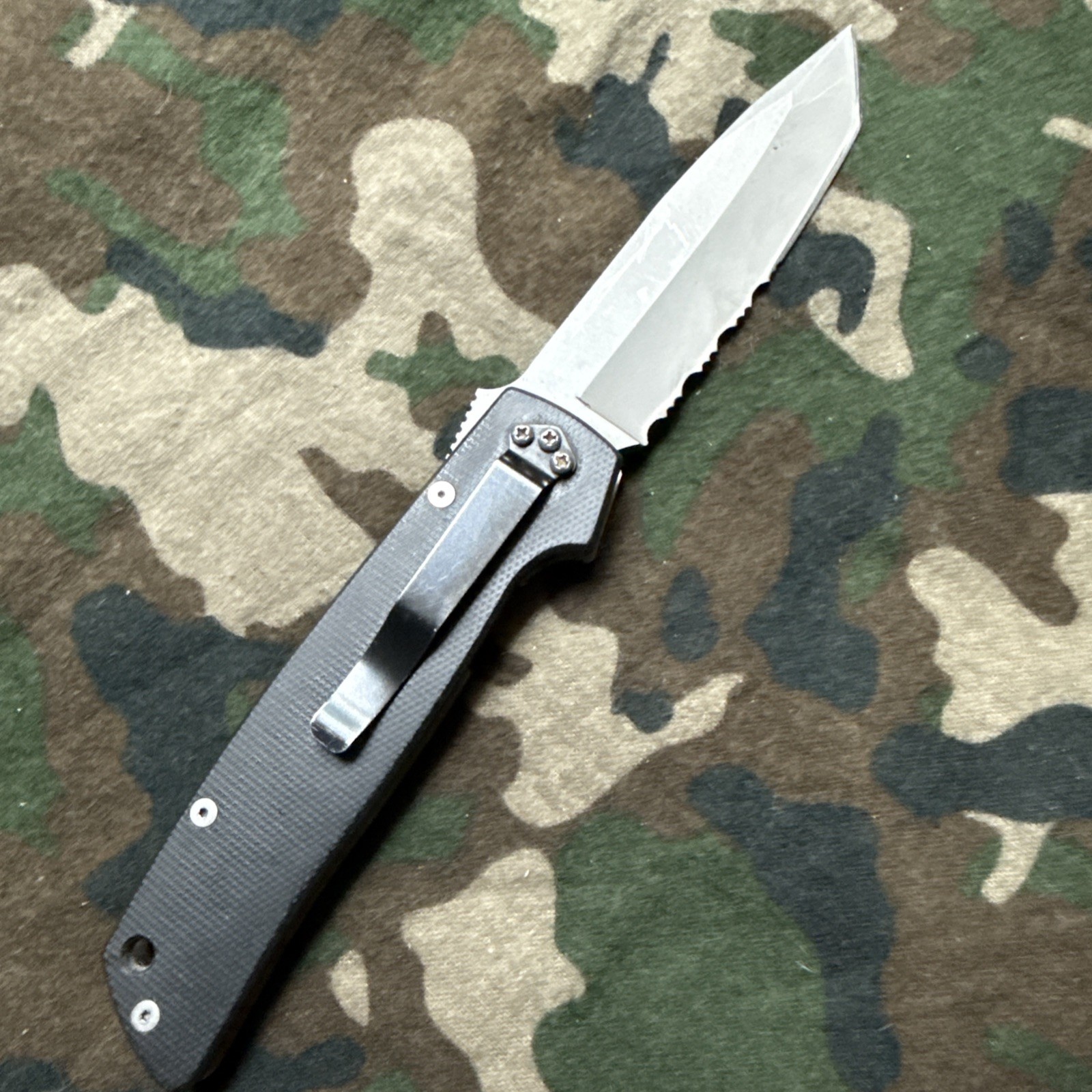 Camillus CUDA 1st Production Run Combat Knife Folding Liner Lock USA FREE SHIP!