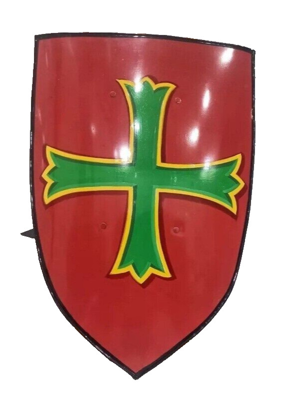 Medieval Knight Cross Battle Armor shield Templar Cosplay Larp shield
