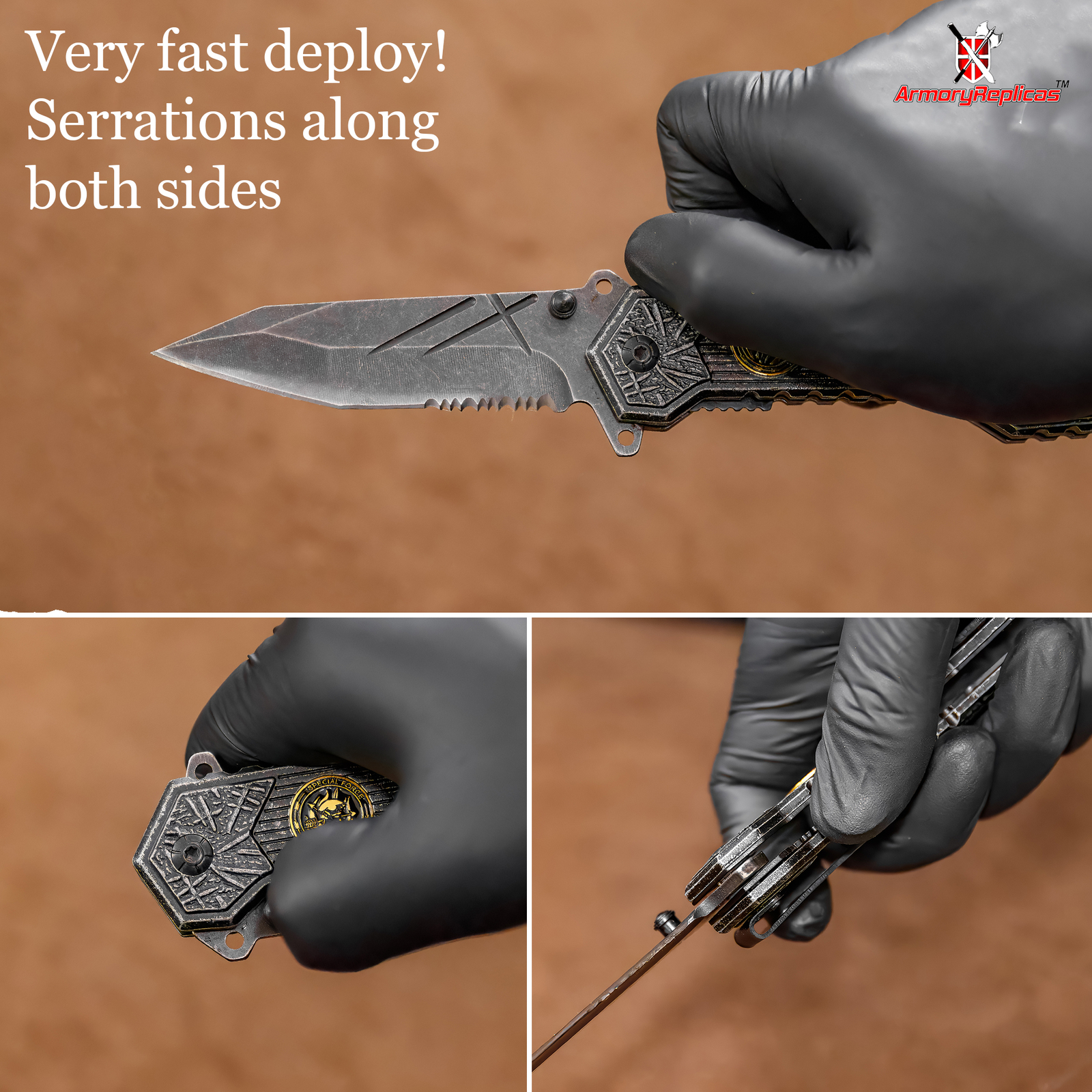Full Tang Fixed Blade 4 Inch Task Knife | Fixed Blade Knife Drop Point Blade