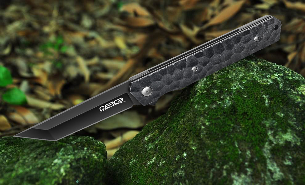OerLa EDC Pocket Folding Knife- Ball Bearing Quickly Open – 3.54″ Blade