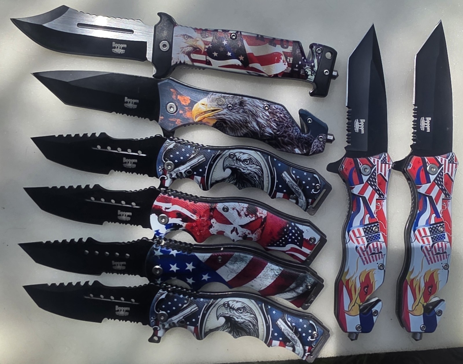 Knife #2 – Boom BRANDED Pocket Knives Make Your Selection Brand New!