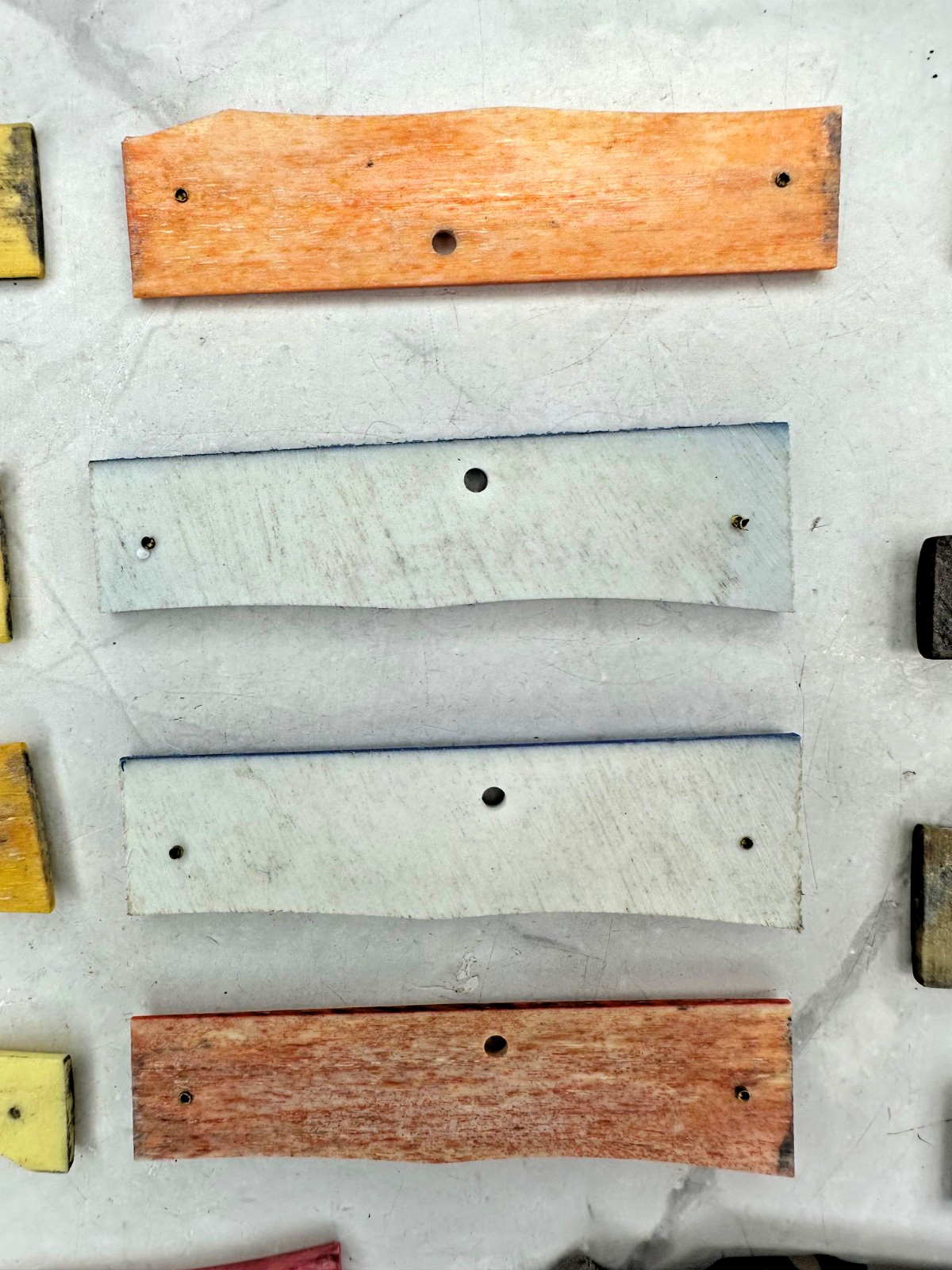 Lot of 14 Case XX Knife Scales Handle Knife Parts Bone Stag Synthetic Wood