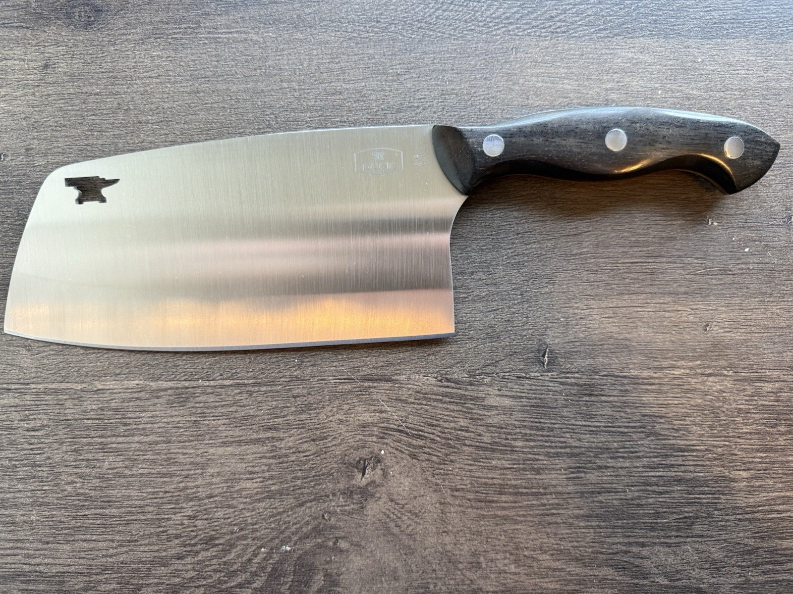 Buck Knife 948 Ebony Cleaver November 2024 Buck Of The Month 1 of 400